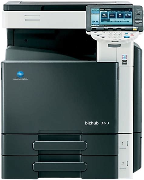 konica minolta bizhub  monochrome multifunction printer copierguide