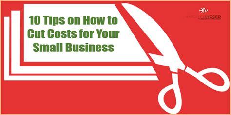 tips    cut costs   small business emoneyindeed