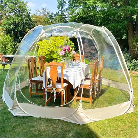 clearsky pop  gazebo dome garden igloo tent   weather etsy uk