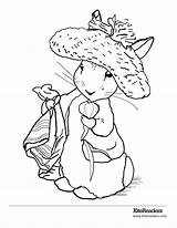 Potter Coloring Pages Beatrix Beatrice Book Printable Color Characters Illustrations Peter Rabbit Getcolorings Templates Template Choose Board sketch template