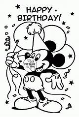 Birthday Coloring Happy Pages Funny Mickey Disney Mouse Clipart Kids Colouring Minnie Getdrawings Sheet Getcolorings Printable Choose Board Wuppsy Fibonacci sketch template