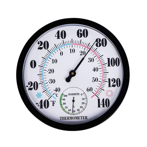 lzndeal   thermometer  hygrometer large indoor