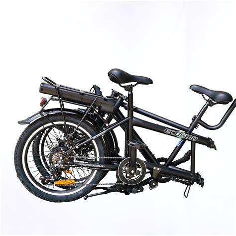 folding electric tandem bike  uk  day delivery ecosmo