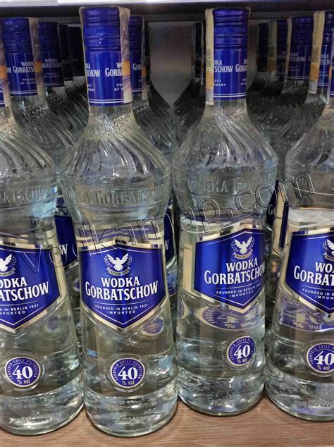 lll wodka gorbatschow  klar und rein wie sein geschmack