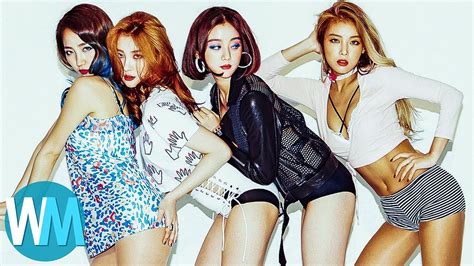 top 10 girl groups in k pop youtube