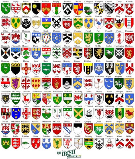 irish coat  arms