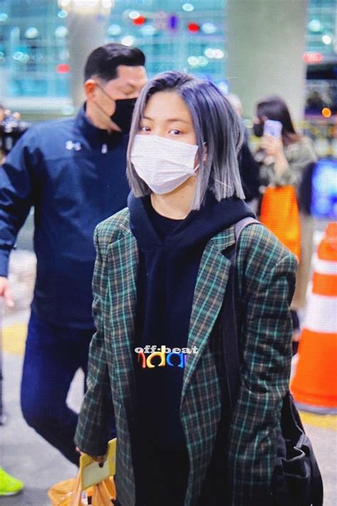Itzy Ryujin 200129 Arrival At Incheon Airport In 2020