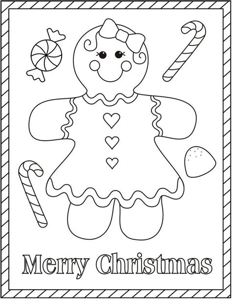 gingerbread girl coloring sheet coloring pages coloring