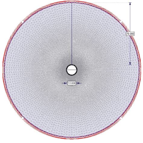 typical mesh  circular opening  phase   scientific diagram