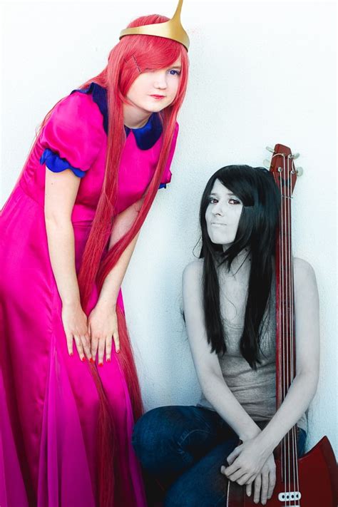 Marceline And Princess Bubblegum Cosplay By Sherarut On