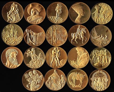 gold plated sterling silver  oz coins  greatest masterpieces