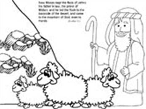 moses coloring pages exodus   bible