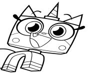 unikitty coloring pages printable
