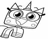 Coloring Pages Unikitty Printable Princess Print sketch template