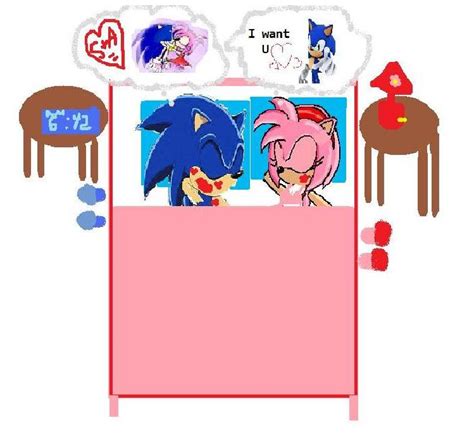 Sonic And Amy In Bed By Videogamegirl14 On Deviantart