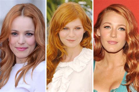 celebs who dyed hair red celebrities with red hair