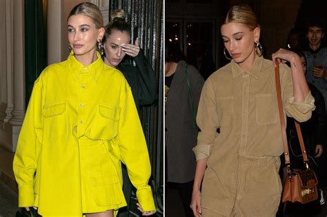 hailey baldwin wears 22k worth of clothing in one day