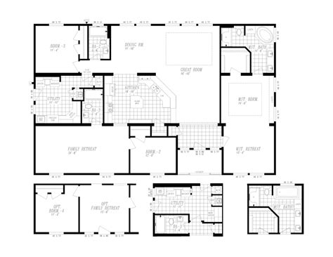 marlette mobile home floor plans  medallion series offers  wide variety  spacious floor