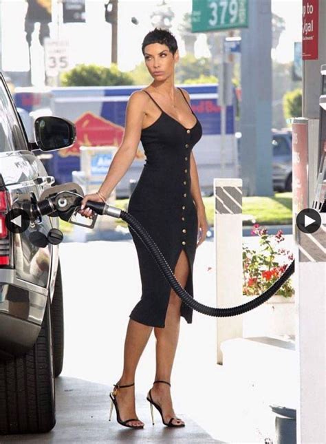 Sexy Woman Pumping Gas New Porn