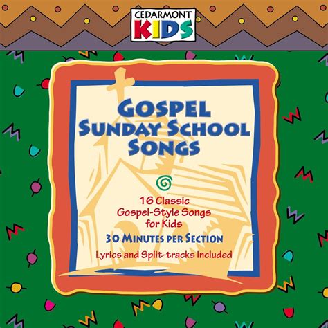 gospel sunday school songs  classic gospel style songs  kids audiobook walmartcom
