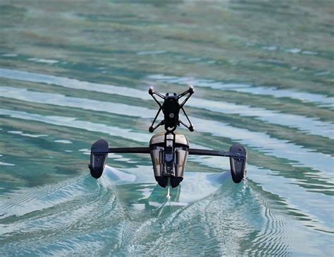 hydrofoil drone  parrot designed  glide  water drones concept parrot design drone