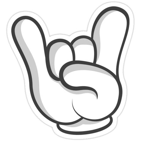 Good Gloves • Rocker Stickers By Good Gloves Redbubble