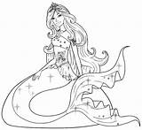 Sirena Getcolorings sketch template