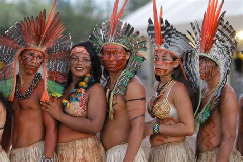 brazilian indigenous games ceremony of inauguration metro uk