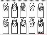 Nail Coloring Pages Plus Google Twitter Drawing sketch template