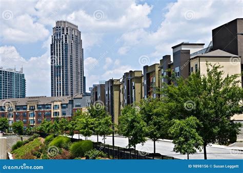 buildings  downtown area stock photo image  colorful