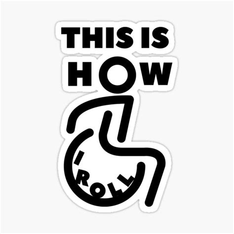 this is how i roll sticker for sale by manosc redbubble