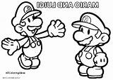 Mario Paper Super Coloring Pages Luigi Characters Baby Kart Print Bros Printable Getcolorings Bowser Getdrawings Colouring Color Colorings sketch template