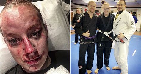 female police officer credits jiu jitsu training for saving her life during fight with dangerous