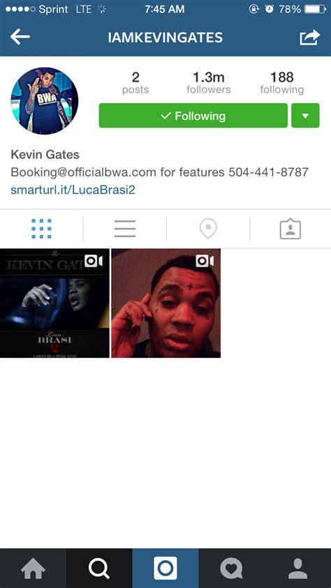 Kevin Gates Delete All His Instagram Post After Saying He