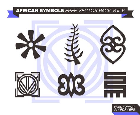african symbols  vector pack vol  vector art graphics freevectorcom