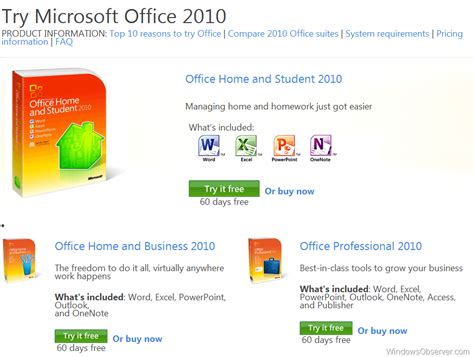 update   day trial  microsoft office