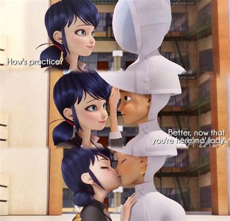 adrien and marinette edit miraculous ladybug kiss miraculous ladybug