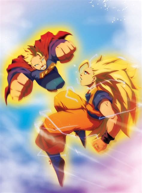 Super Saiyan Superman Vs Goku Lol The Best Dragonball Z