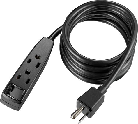 customer reviews insignia   outlet extension power cord black ns