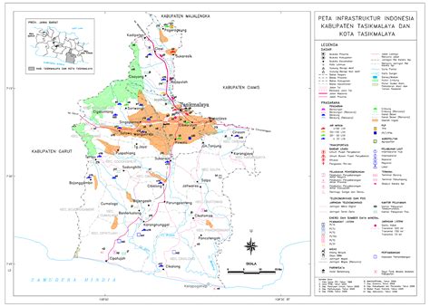 peta wisata tasikmalaya tempat wisata indonesia