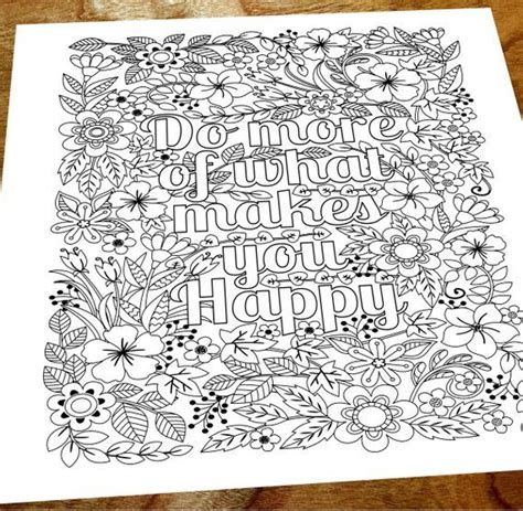 happy coloring page  kids etsy