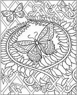 Pages Coloring Adults Intricate Printable Kids Detailed Print Adult Butterfly Colouring Christmas Super Hard Animal Color Mandala Flower Animals Kaleidoscope sketch template
