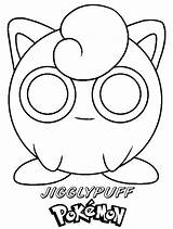 Coloring Jigglypuff Pages Pokemon Getdrawings Printable sketch template