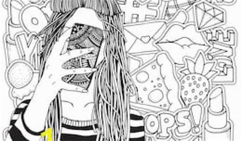 coloring pages  vsco girl png coloring  kids