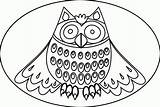 Owl Coloring Pages Printable Mandala Cute Girly Outline Halloween Print Colouring School Great Tegninger Realistic Drawing Kids Til Color Owls sketch template