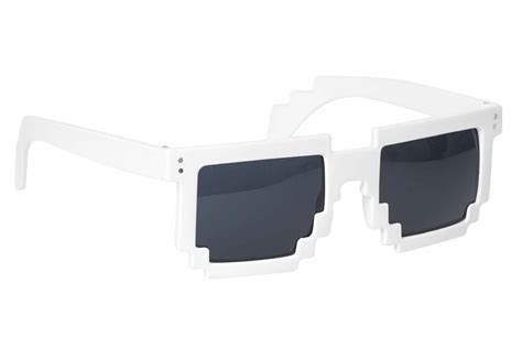 Pixel Sunglasses 8 Bit Geek Nerd Pixelated Eye Glasses