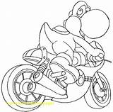 Coloring Yoshi Pages Mario Kart Wii Halloween Characters Printable Riding Cart Drawing Draw Letscolorit Print Getcolorings Coloriage Color Kids Kleurplaten sketch template