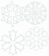 Snowflake Cut Snowflakes Print Color Coloring Another Collection sketch template