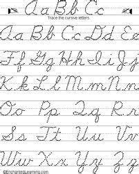 write alphabet letters google search abecedario en cursiva