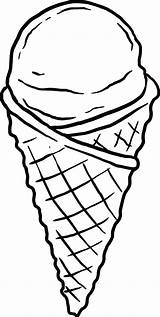 Ice Cream Cone Drawing Coloring Pages Waffle Printable Icecream Pop Color Print Colouring Draw Drawings Melting Cones Drawn Sheet Template sketch template